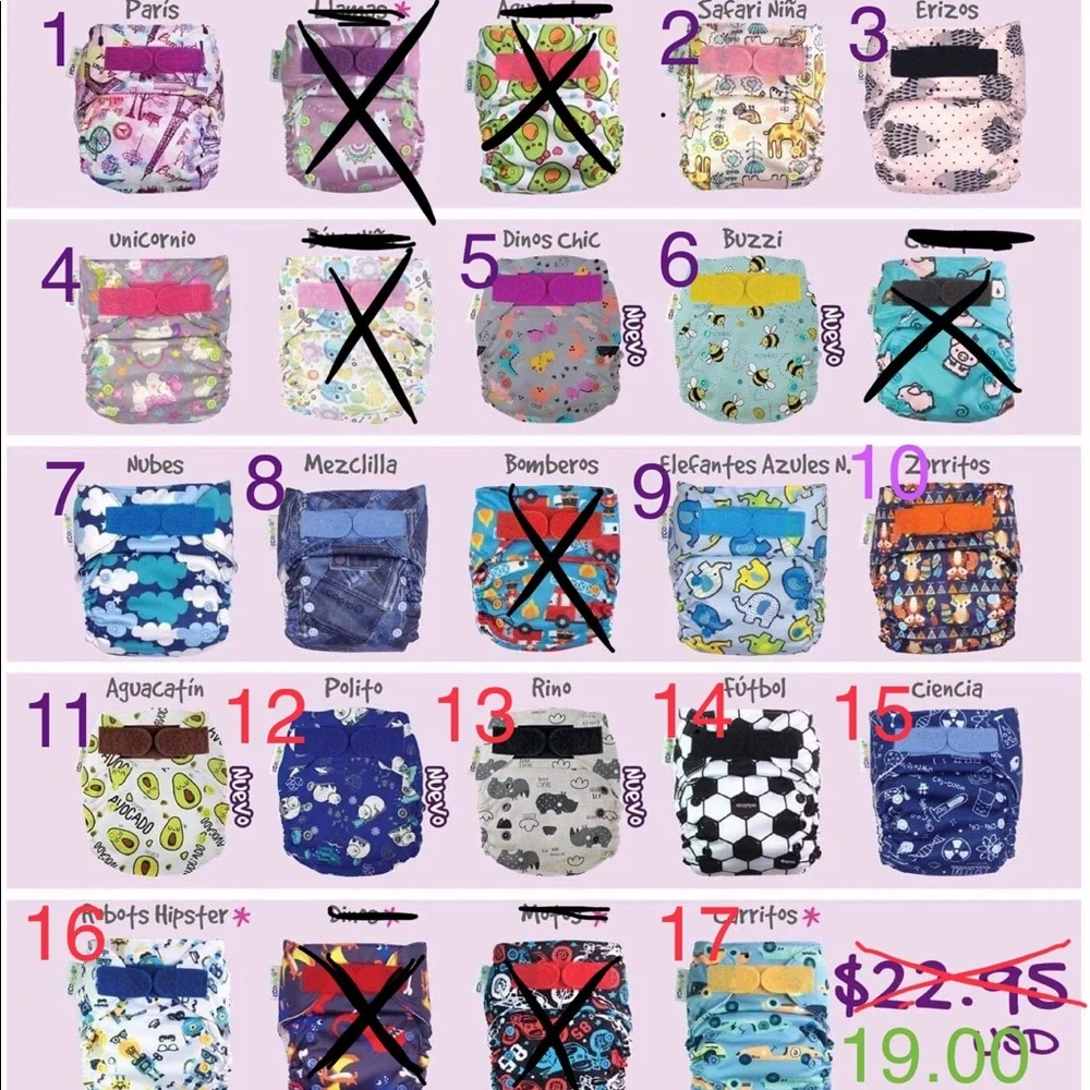🌱One size cloth diaper 🦄🌈💗🌟